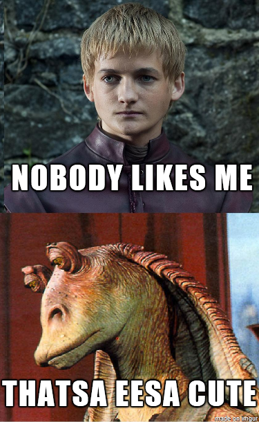 Illustration for article titled Star Wars vs. Game of Thrones is basically the new best thing ever